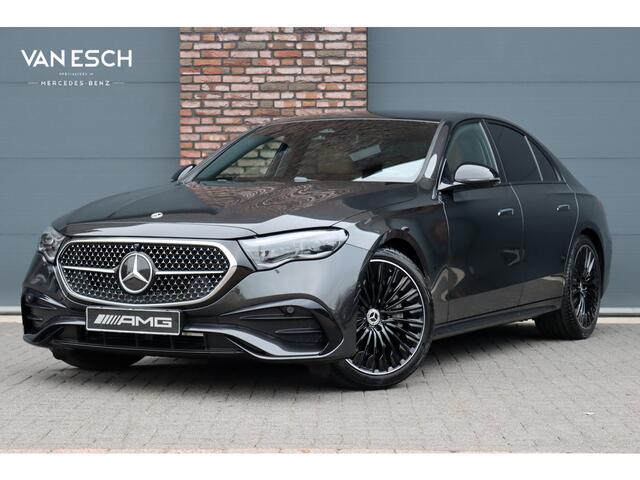 Mercedes-Benz E-KLASSE 220 d AMG Line | Hyperscreen | Distronic | Memory | Burmester | Surround Camera | Keyless Go | Digital Light | Nightpakket | Dodehoekassistent |