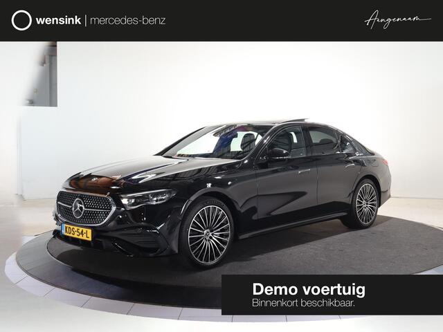 Mercedes-Benz E-KLASSE 300e Sport Edition | Night | Panoramadak | Superscreen | Burmester | Stoelverwarming/ventilatie | Rijassistentiepakket | Head-up display | leder |