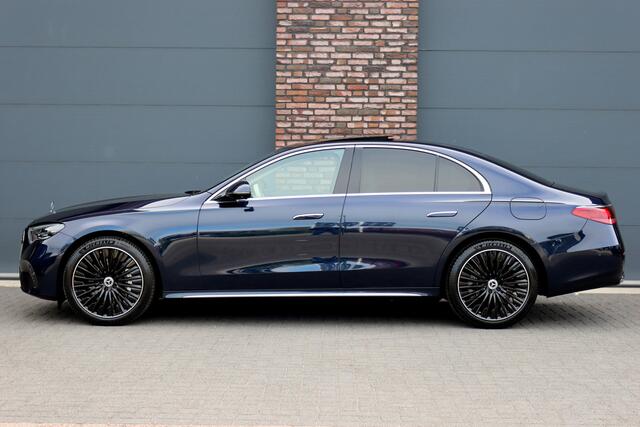 Mercedes-Benz E-KLASSE 400 e 4MATIC Exclusive Line | Hypercreen | Luchtvering | Achterasbesturing | Distronic+ | Massage | Stoelventilatie | 3D-Display | HUD | Vlakkenverwarming | Digital Light |