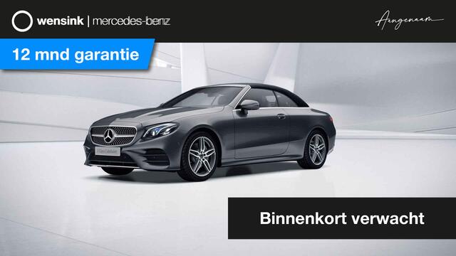 Mercedes-Benz E-KLASSE Cabrio 200 Premium | Memory | Burmester | AMG | Navigatie | AirScarf | Lederen bekleding |
