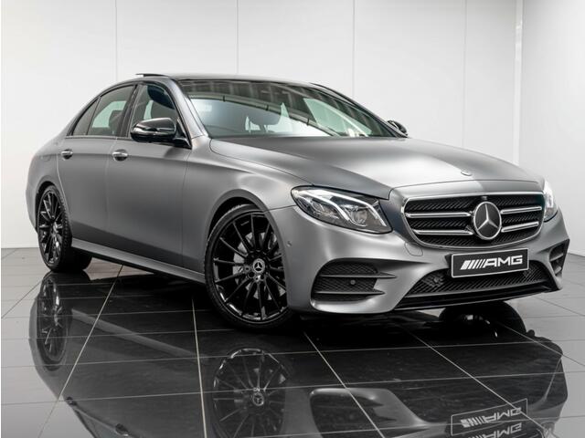 Mercedes-Benz E-KLASSE E 200 AMG Line | Luchtvering | Trekhaak | Leder nappa | Bijzonde