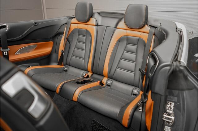 Mercedes-Benz E-KLASSE Cabrio AMG 53 4M Premium Plus Luchtvering Aircap Nappa Leder Burmester Stoelventilatie HUD