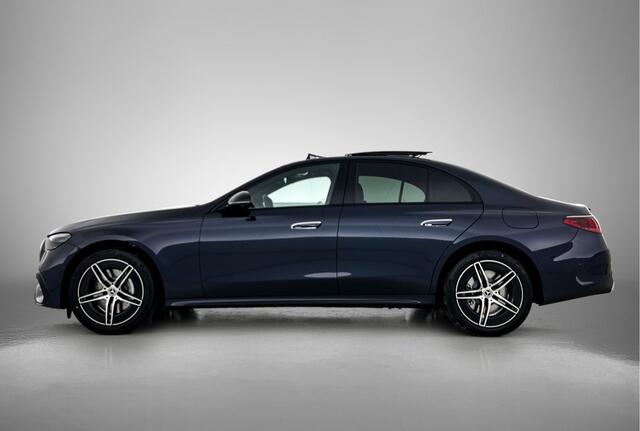 Mercedes-Benz E-KLASSE 300 e Business Solution AMG | Comfortpakket Plus | Winterpakket | Nightpakket | Parkeerpakket met 360°-camera | Trekhaak | Panoramaschuifdak | GUARD 360° | Sierelementen in zwart essenhout |