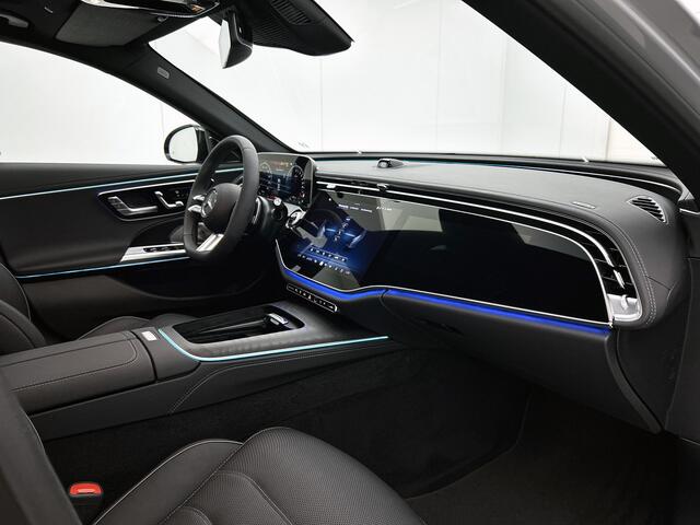 Mercedes-Benz E-KLASSE 300 e Business Solution AMG | Premium pakket | Winterpakket | Nightpakket | Leder pakket | Trekhaak | Panoramaschuifdak | 20-inch multi-spaak AMG velgen | 360° camera | Burmester® 4D surround sound system |