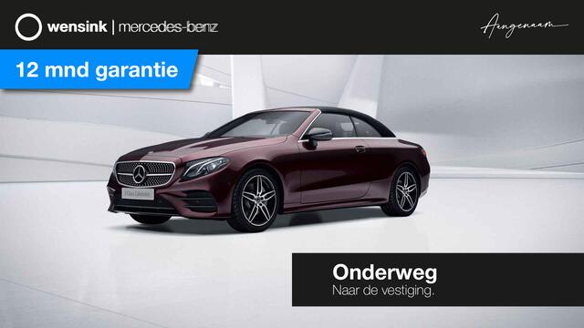 Mercedes-Benz E-KLASSE Cabrio 200 Premium Plus | AMG | Airscarf | Night | Stoelventilatie | Trekhaak | Rijassistentiepakket | Memory |