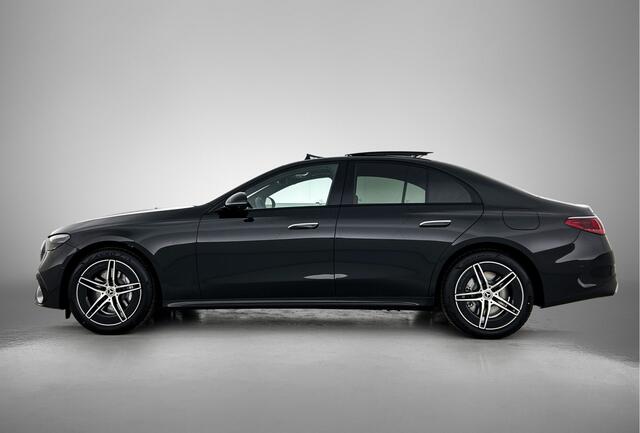 Mercedes-Benz E-KLASSE 300 e Business Solution AMG | Comfortpakket Plus | Winterpakket | Nightpakket | Parkeerpakket | Trekhaak | Panoramaschuifdak | 360° camera | Warmtewerend, donkergetint glas | 19-inch vijfspaak AMG velgen |