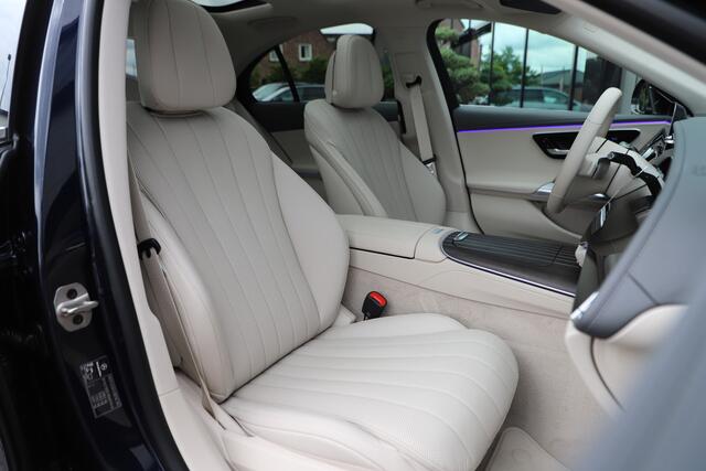 Mercedes-Benz E-KLASSE 300e Exclusive Line | 313PK | Luchtvering | Achterasbesturing | Massage | Head-up | Burmester 4D | Keyless-go | Distronic+ | 2023.