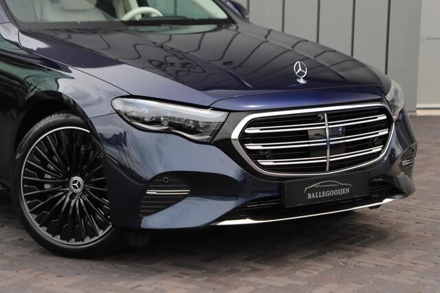 Mercedes-Benz E-KLASSE 300e Exclusive Line | 313PK | Luchtvering | Achterasbesturing | Massage | Head-up | Burmester 4D | Keyless-go | Distronic+ | 2023.