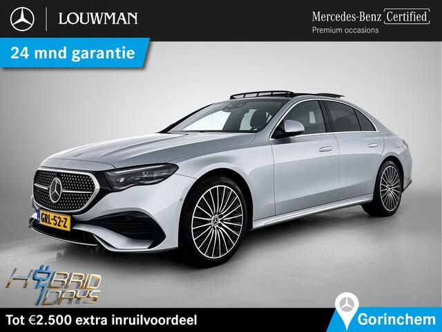 Mercedes-Benz E-KLASSE 300 e Sport Edition Panoramadak | Memorystoelen | Hyperscreen | Burmester Inclusief 24 maanden MB Certified garantie voor Europa.