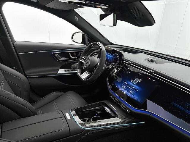 Mercedes-Benz E-KLASSE AMG 53 4MATIC+ Night Edition | Premium Plus | ENERGIZING-pakket | Winterpakket | Warmtecomfort pakket | AIR BALANCE pakket | USB-pakket Plus | Trekhaak | Stoelverwarming | Middenconsole in AMG Carbon | Multicontourstoelen | 21-inch kruisspaak AMG velgen |