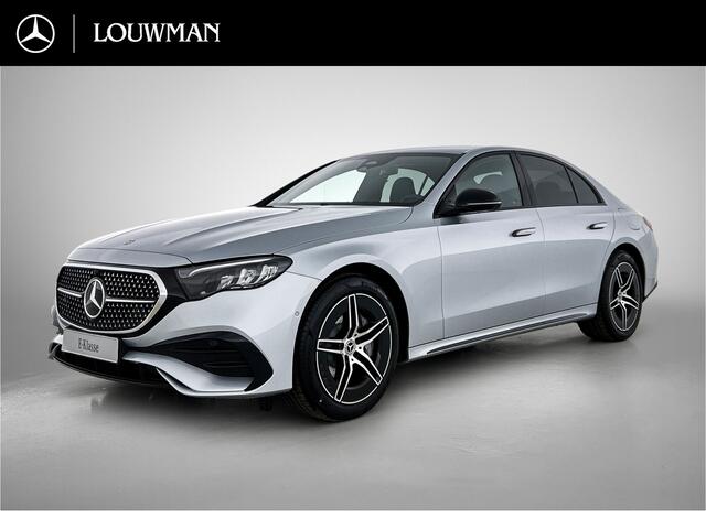 Mercedes-Benz E-KLASSE 300 e Business Solution AMG | Comfortpakket Plus | Winterpakket | Nightpakket | Parkeerpakket met 360°-camera | Trekhaak | 19-inch vijfdubbelspaak AMG velgen | GUARD 360° | Warmtewerend, donkergetint glas |