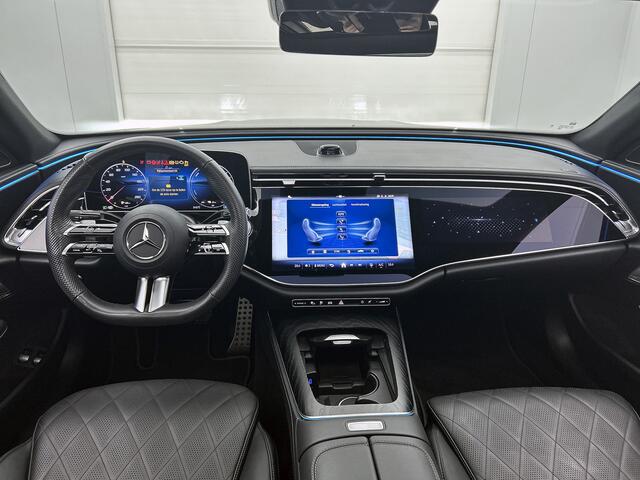 Mercedes-Benz E-KLASSE 300 e AMG Nightpakket | Superscreen | Panoramadak | Trekhaak | Alarm | Distronic | Burmester | Stoelventilatie-Verwarming | Inclusief 24 maanden Mercedes-Benz Certified garantie voor Europa.