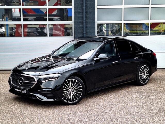 Mercedes-Benz E-KLASSE 300 e Sport Edition | Panoramadak | Night Pakket | Hyperscreen | Burmester 4D | Rijassistentiepakket Plus | Nappaleder Zwart | 360° Camera | Memory Pakket | Stoelverwarming | Stoelventilatie | DIGITAL LIGHT | Keyless-GO | Elektrisch Bedienbare Achterklep
