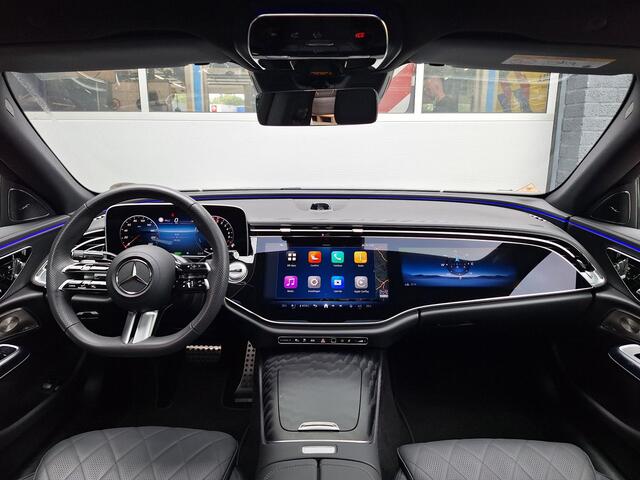 Mercedes-Benz E-KLASSE 300 e Sport Edition | Panoramadak | Night Pakket | Hyperscreen | Burmester 4D | Rijassistentiepakket Plus | Nappaleder Zwart | 360° Camera | Memory Pakket | Stoelverwarming | Stoelventilatie | DIGITAL LIGHT | Keyless-GO | Elektrisch Bedienbare Achterklep