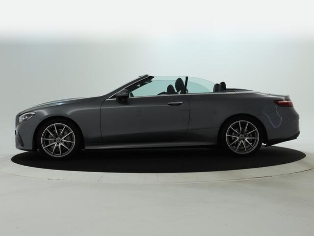 Mercedes-Benz E-KLASSE Cabrio 200 AMG Line | Aircap | Airscarf | Burmester® | Sfeerverlichting | Memory | Alarm | 360° Camera | Keyless GO | Inclusief 24 maanden Mercedes-Benz Certified garantie voor Europa.