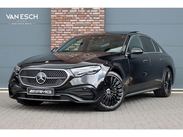 Mercedes-Benz E-KLASSE 450 d 4MATIC AMG Line | Hyperscreen | Luchtvering | Achterasbesturing | Standkachel | Nappa Leder | Stoelventilatie | Trekhaak | Distronic+ | HUD | Massage | 3D-Display |