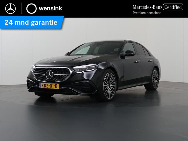 Mercedes-Benz E-KLASSE 300e Sport Edition | Panoramaschuifdak | Premium Plus | Rijassistentiepakket Plus | Night | Head-up display | Burmester
