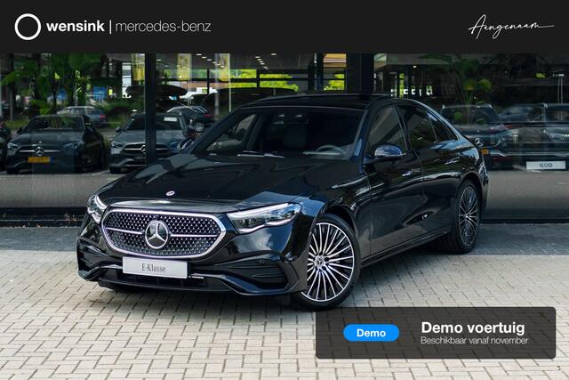 Mercedes-Benz E-KLASSE 300e Sport Edition | Panoramaschuifdak | Premium Plus | Rijassistentiepakket Plus | Night | Head-up display | Burmester