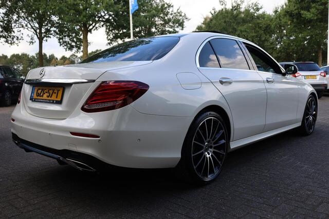 Mercedes-Benz E-KLASSE 250 Premium Plus AMG-LINE PANO BURMESTER LEER HUD CARPLAY 360-CAMERA SFEERVERL. STOELVERW. 20"AMG-LMV ZWARTE-HEMEL ENZ.