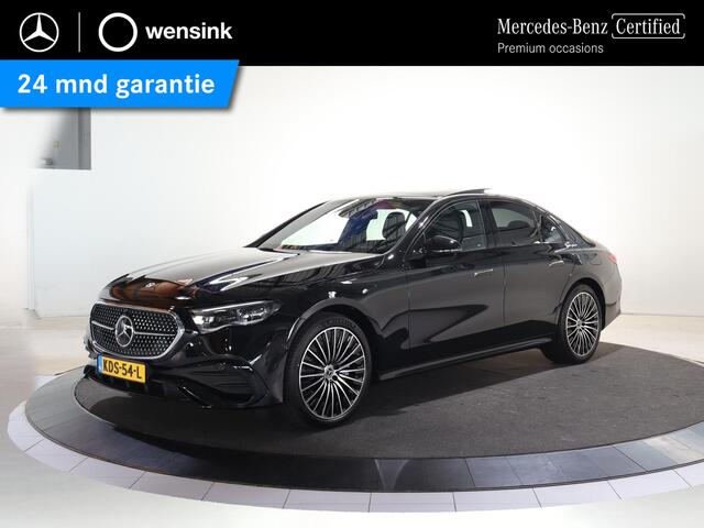 Mercedes-Benz E-KLASSE 300e Sport Edition | Night | Panoramadak | Superscreen | Burmester | Stoelverwarming/ventilatie | Rijassistentiepakket | Head-up display | leder |