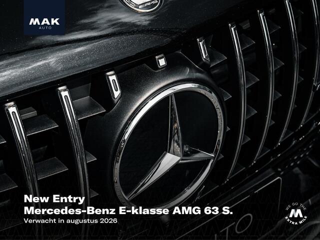Mercedes-Benz E-KLASSE AMG 63 S 4MATIC+ , pano, ceramic, Magno, Burmester, HUD, carbon, Driver's Package