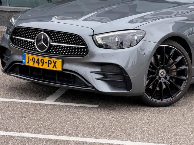 Mercedes-Benz E-KLASSE 200 Business Solution AMG l Panoramadak l Burmester I Distronic I 360 camera I Keyless I Widescreen I Lederen bekleding I Sfeerverlichting I I NL geleverde Auto I Stoelverwarming I Augmented Reality-video I