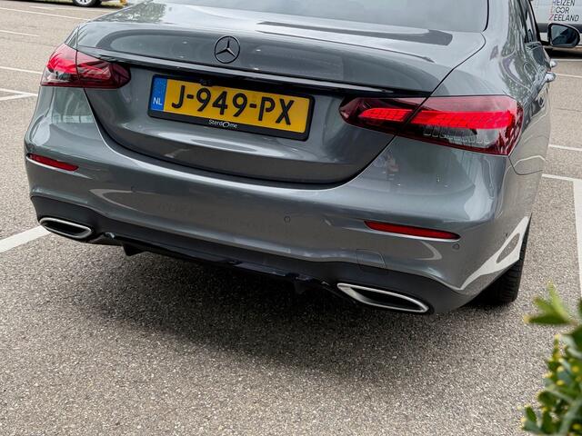 Mercedes-Benz E-KLASSE 200 Business Solution AMG l Panoramadak l Burmester I Distronic I 360 camera I Keyless I Widescreen I Lederen bekleding I Sfeerverlichting I I NL geleverde Auto I Stoelverwarming I Augmented Reality-video I