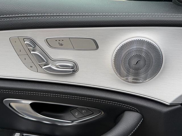 Mercedes-Benz E-KLASSE 200 Business Solution AMG l Panoramadak l Burmester I Distronic I 360 camera I Keyless I Widescreen I Lederen bekleding I Sfeerverlichting I I NL geleverde Auto I Stoelverwarming I Augmented Reality-video I