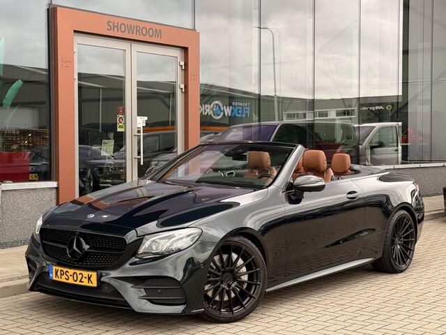 Mercedes-Benz E-KLASSE Cabrio 300 Premium Plus | Burmester | Leder | Stoelverkoeling / Verwarming | Nekverwarming | Memory | Smaragdgroen |