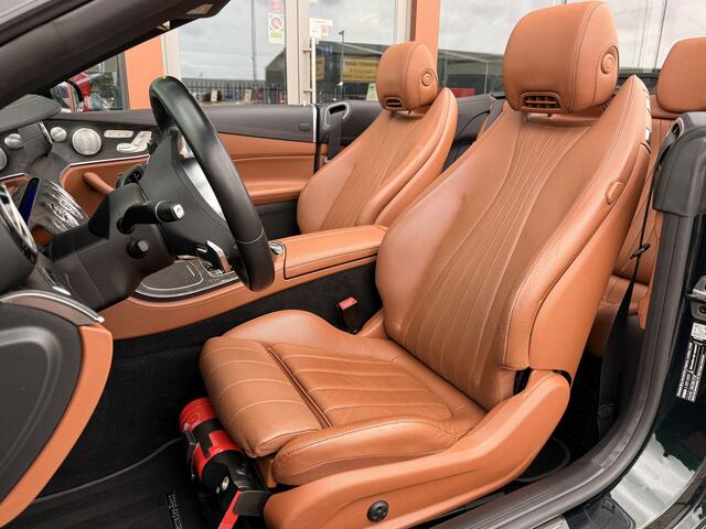 Mercedes-Benz E-KLASSE Cabrio 300 Premium Plus | Burmester | Leder | Stoelverkoeling / Verwarming | Nekverwarming | Memory | Smaragdgroen |
