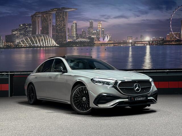 Mercedes-Benz E-KLASSE 400 e 4MATIC AMG AlpinGrey |Trekhaak|Burmester|Stoelkoeling/Stuurverwarming