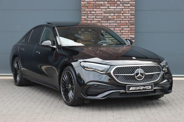 Mercedes-Benz E-KLASSE 400 e 4MATIC AMG Line | Hyperscreen | Distronic+ | Massage | Stoelventilatie | HUD | 3D-Display | Verwarmd Stuurwiel | Burmester | Vlakkenverwarming | Digital Light |