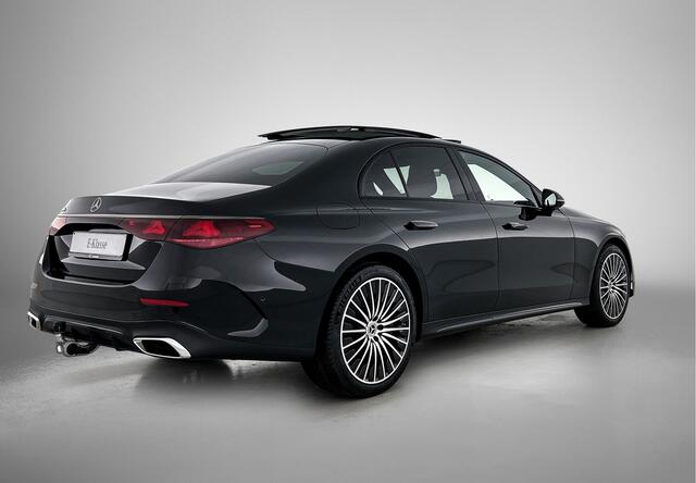 Mercedes-Benz E-KLASSE 300 e Business Solution AMG | Premium pakket | Winterpakket | Nightpakket | Leder pakket | USB-pakket Plus | Trekhaak | Panoramaschuifdak | 360° camera | Burmester® 4D surround sound | GUARD 360° | 20-inch multispaaks AMG velgen |