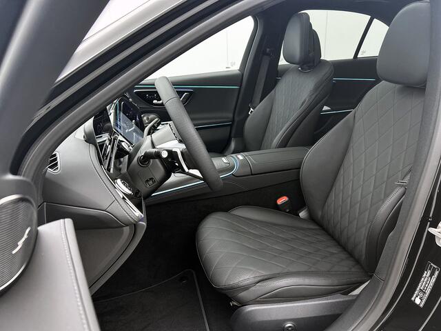 Mercedes-Benz E-KLASSE 300 e Business Solution AMG | Premium pakket | Winterpakket | Nightpakket | Leder pakket | USB-pakket Plus | Trekhaak | Panoramaschuifdak | 360° camera | Burmester® 4D surround sound | GUARD 360° | 20-inch multispaaks AMG velgen |