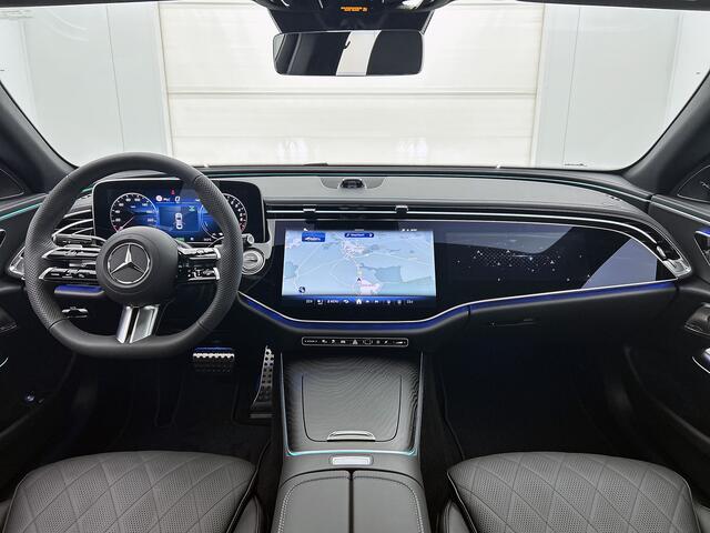 Mercedes-Benz E-KLASSE 300 e Business Solution AMG | Premium pakket | Winterpakket | Nightpakket | Leder pakket | USB-pakket Plus | Trekhaak | Panoramaschuifdak | 360° camera | Burmester® 4D surround sound | GUARD 360° | 20-inch multispaaks AMG velgen |