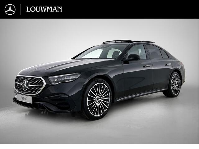 Mercedes-Benz E-KLASSE 300 e Business Solution AMG | Premium pakket | Winterpakket | Nightpakket | Leder pakket | USB-pakket Plus | Trekhaak | Panoramaschuifdak | Burmester® 4D surround sound | 360° camera | GUARD 360° | 20-inch multispaaks AMG velgen |