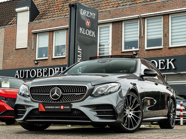 Mercedes-Benz E-KLASSE AMG 43 4Matic Premium PANO 20 INCH 3D BURMESTER HUD 360 CAMERA BOMVOL!!