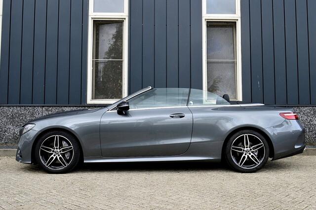 Mercedes-Benz E-KLASSE Cabrio 200 AMG-Style Premium Plus Rijklaarprijs-Garantie Leder Aircap Bermester Stoelventilatie Nek/stoelverwarming