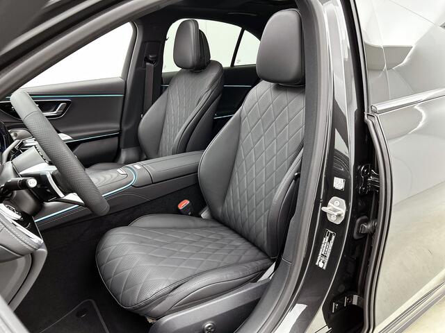 Mercedes-Benz E-KLASSE 300 e Business Solution AMG | Premium pakket | Winterpakket | Nightpakket | Leder pakket | USB-pakket Plus | Trekhaak | Panoramaschuifdak | 360° camera | Burmester® 4D surround sound | 20-inch Multispaak AMG velgen | GUARD 360° |