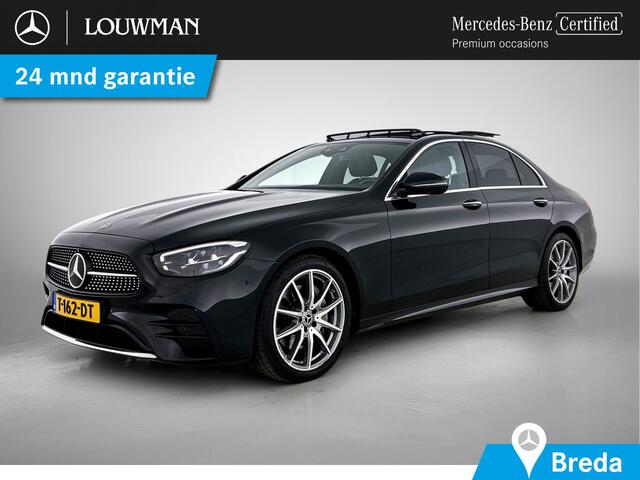 Mercedes-Benz E-KLASSE 200 AMG Line | Panoramadak | 360° camera | Burmester | Elektrische Stoelen | Inclusief 24 maanden MB Certified garantie voor Europa.