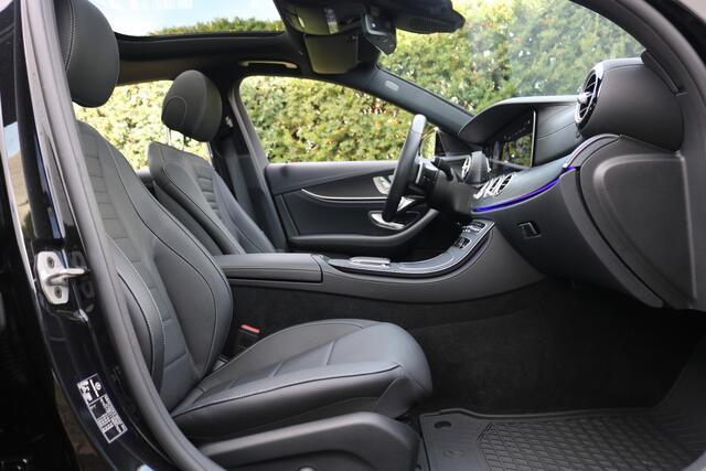 Mercedes-Benz E-KLASSE 300 de 4 Matic AMG Line AMG Nightpakket (28.130Km!! NAP!! 1e Eig!! Pano Sportleder/Memory/Ventilatie Carplay Distronic Burmester 360Camera Keyless PrivacyGlass)