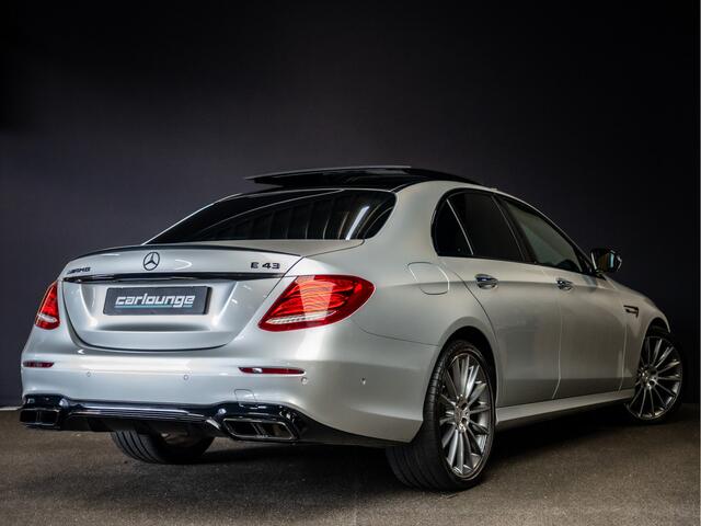 Mercedes-Benz E-KLASSE AMG 43 4Matic Burmester | AMG pakket | Stoelvent | frontcamera | memory | BLIS | luchtvering | head-up | carpaly