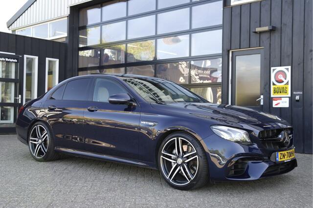Mercedes-Benz E-KLASSE AMG 63 4MATIC 572 PK Premium Plus | Dealer Onderhouden | Burmester | Pano | 360º | Luchtvering | 20''