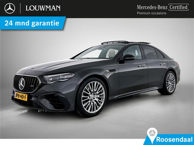 Mercedes-Benz E-KLASSE Mercedes-AMG 53 4MATIC+ Nightpakket | Panoramadak | Distronic | 360 Camera | Memory | CarPlay | Keyless Go | Augmented Reality | Inclusief 24 maanden Mercedes-Benz Certified garantie voor Europa. garage-sale