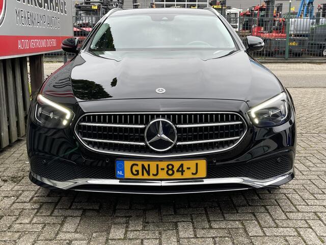 Mercedes-Benz E-estate 300 e Avantgarde 18"/Sfeerverlichting/Dodehoek/Stoelverwarming/Apple Carplay & Android Auto/Elektrische Klep/Camera/PDC v+a