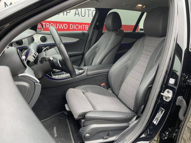 Mercedes-Benz E-estate 300 e Avantgarde 18"/Sfeerverlichting/Dodehoek/Stoelverwarming/Apple Carplay & Android Auto/Elektrische Klep/Camera/PDC v+a