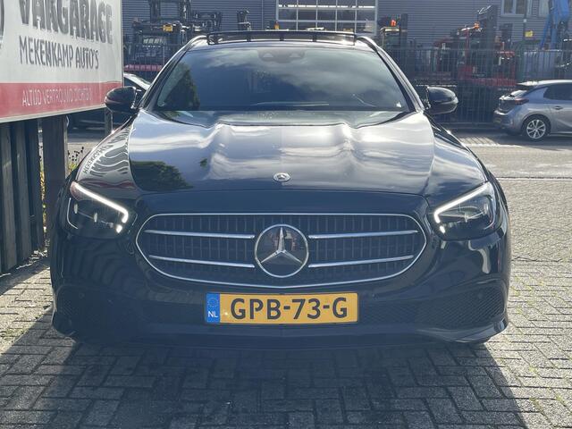 Mercedes-Benz E-estate 300 e Avantgarde 18"/Panoramadak/Burmester/Adaptieve cruise/Dodehoek/Stoelverwarming/Apple Carplay & Android Auto/Elektrische Klep/Head-up