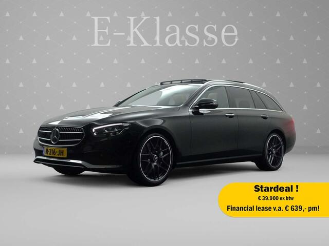 Mercedes-Benz E-estate 300 e AMG Solution Luxury 9G Aut- Panoramadak I Leer I Camera I Memory seats I Carplay I HUD I Burmester