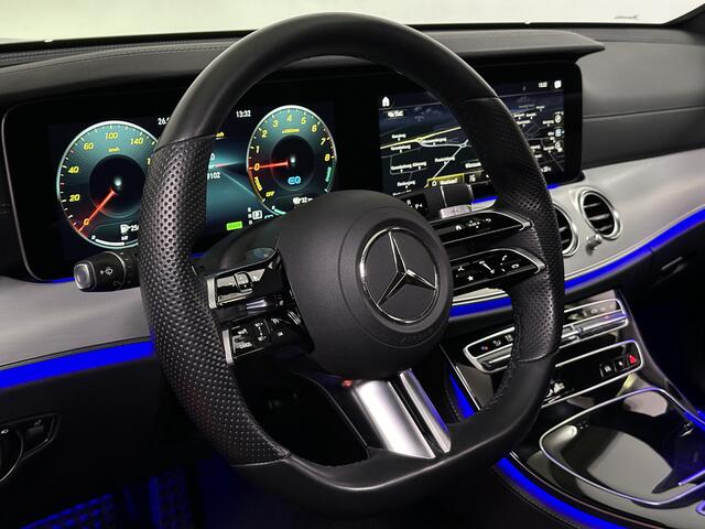 Mercedes-Benz E-estate 300 e AMG Plug In Hybrid PHEV | Schuifdak | Trekhaak af Fabriek | Widescreen Navi | Multibeam LED | Apple Carplay | Camera | Alcantara Sportstoelen Verwarmd |