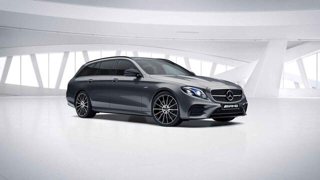 Mercedes-Benz E-estate AMG 53 4MATIC Premium Plus | Rijassistentiepakket | Headup | Burmester | Panoramadak | Memory | 360 graden camera | Sfeerverlichting |
